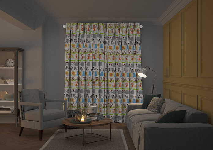 Snappy, Paintbox - Made to Measure Curtains - Image 7